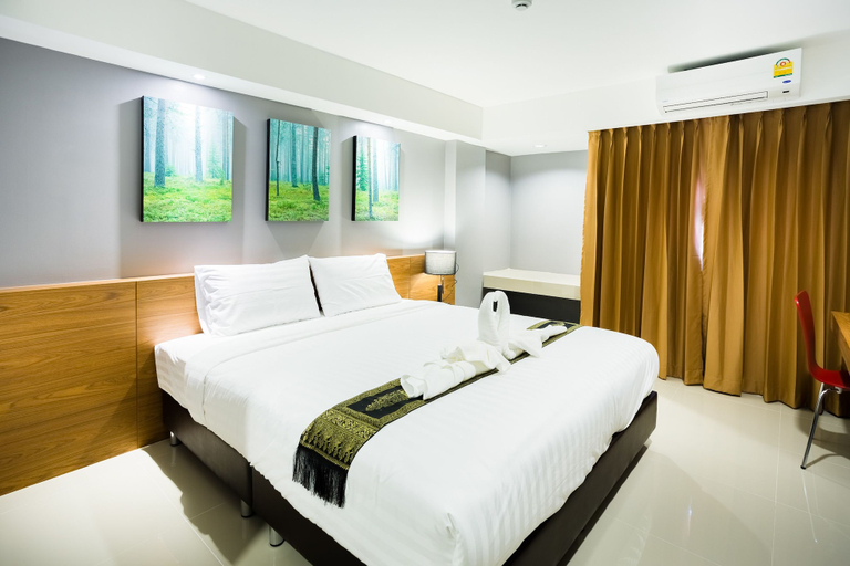 Bedroom 3, PP@Hotel Rangsit, Thanyaburi
