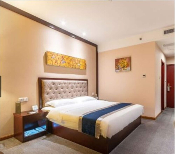 Bedroom 2, Hubei Konggang Business Hotel, Wuhan