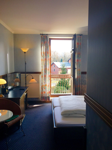 Bedroom 3, Hotel Bahnhof Bertsdorf, Görlitz