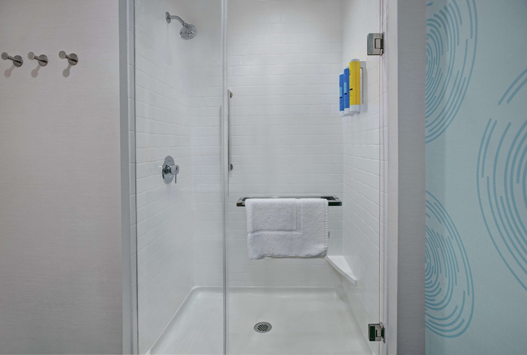 Bathroom 4, Tru by Hilton Austin Airport, TX, Travis