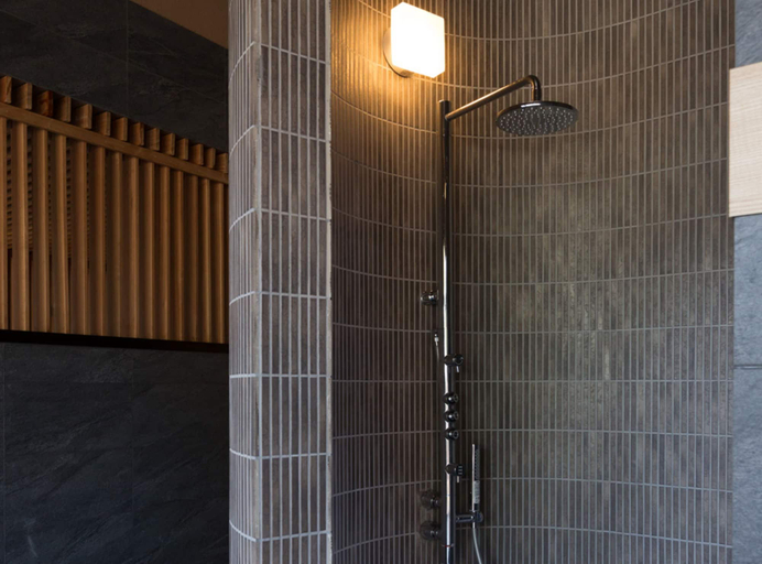 Bathroom, Ryokan Zenya, Yamaga