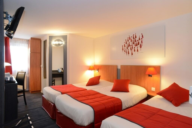 Bedroom 3, Hôtel Inn Dijon-Quetigny, Côte-d'Or