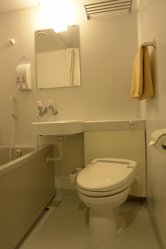 Bathroom 4, Rakuchin Hotel, Naha