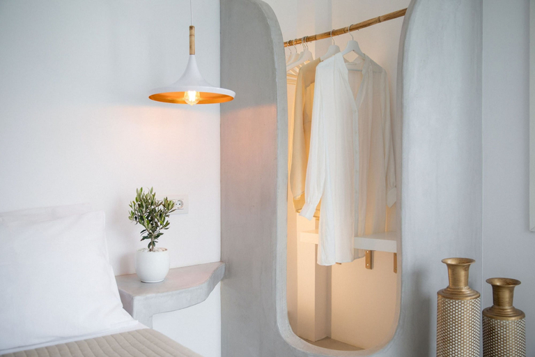 Bathroom, Light Blue Window Kamari, South Aegean