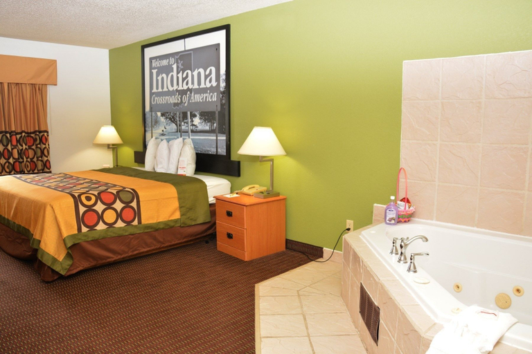 Bedroom 3, Super 8 by Wyndham Corydon, Harrison