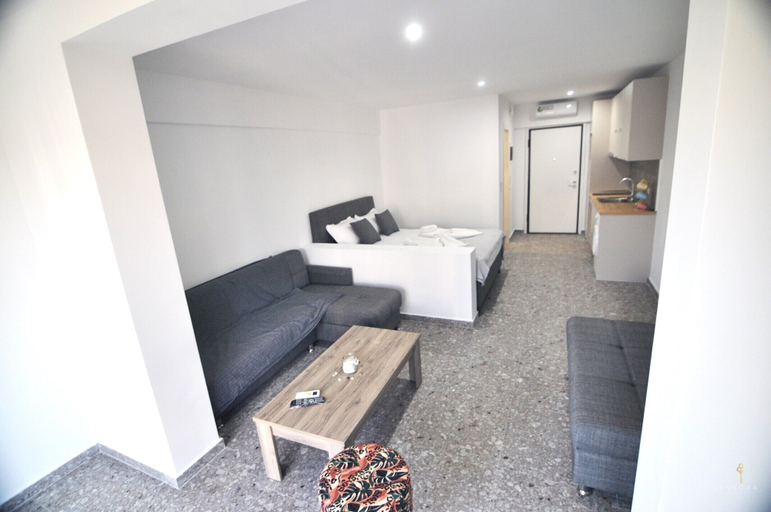 Bedroom 4, Zennova Sirene Luxury Studios, Central Macedonia