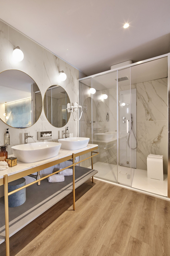 Bathroom 3, Riva Palace Hotel, Gorizia