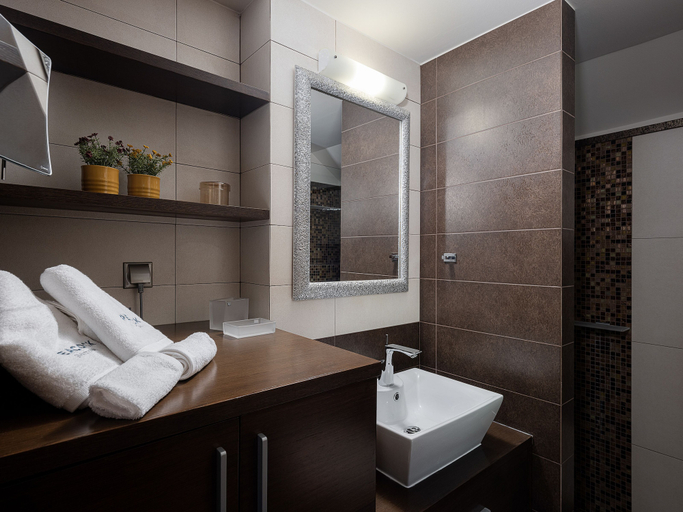 Bathroom 4, Villa Peacock with Spa Facilities, Crete