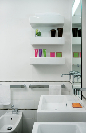 Bathroom 3, Hotel De Rome, Rome