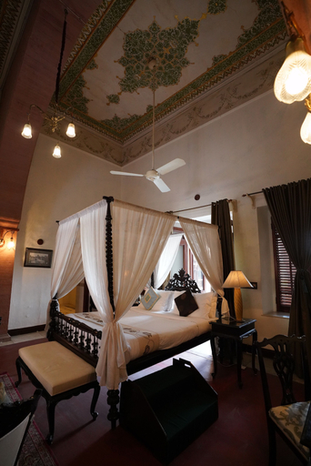 Bedroom 3, The Laxmi Niwas Palace, Bikaner
