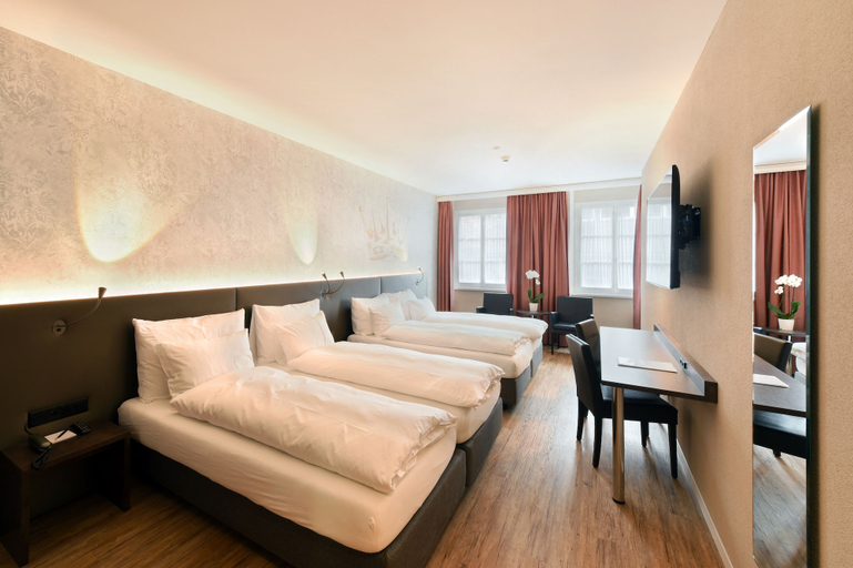 Bedroom 3, Altstadt Hotel Krone Luzern, Luzern