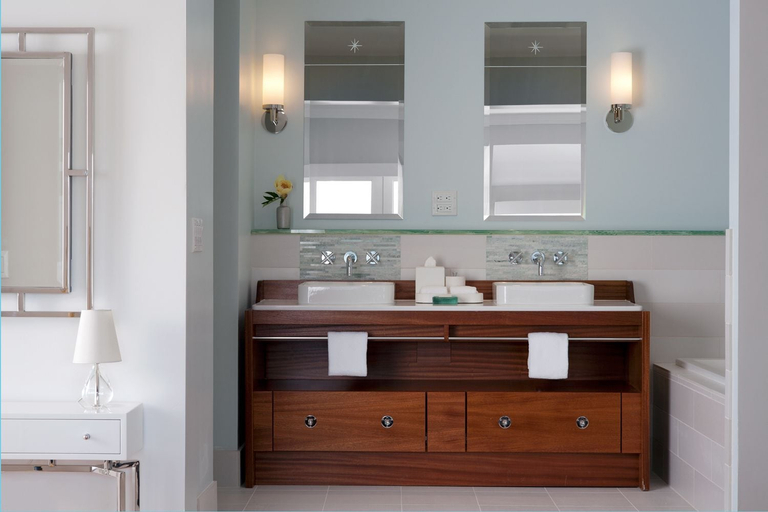 Bathroom 4, Casa Madrona Hotel & Spa, Marin