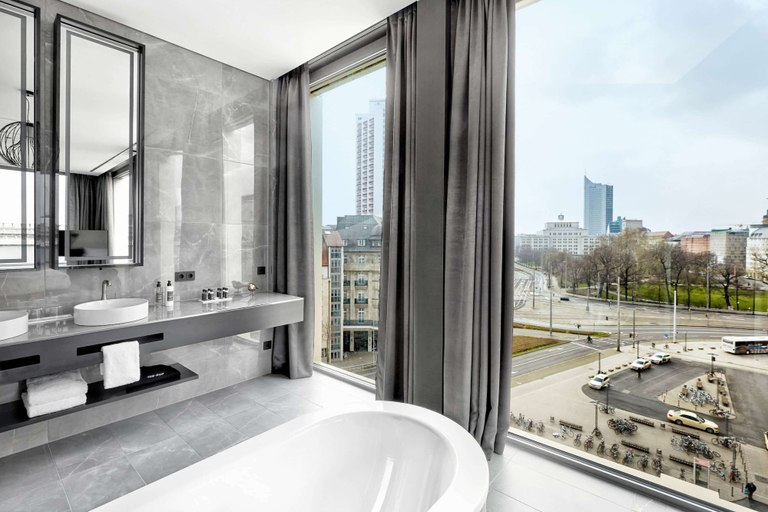 Bathroom 5, HYPERION Hotel Leipzig, Leipzig