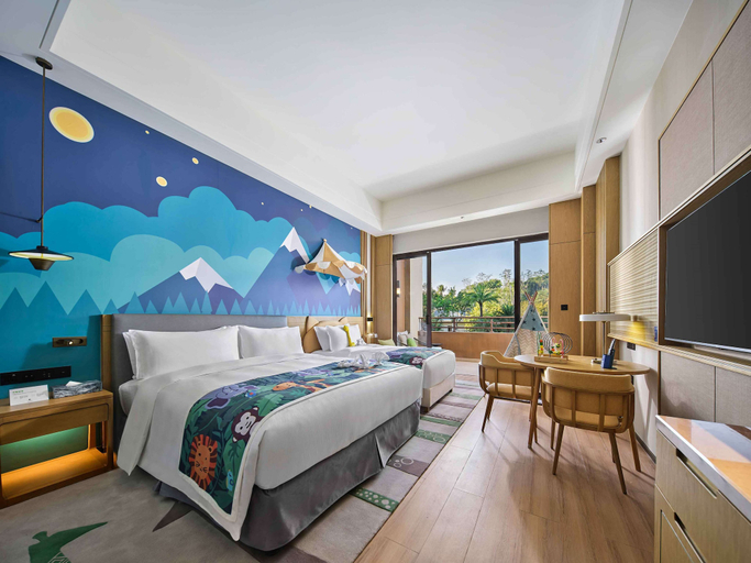 Bedroom 4, DoubleTree by Hilton Lingshui Hot Spring, Hainan