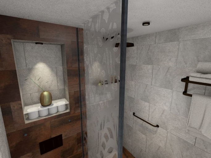 Bathroom 4, Hotel 1868, Cambridge