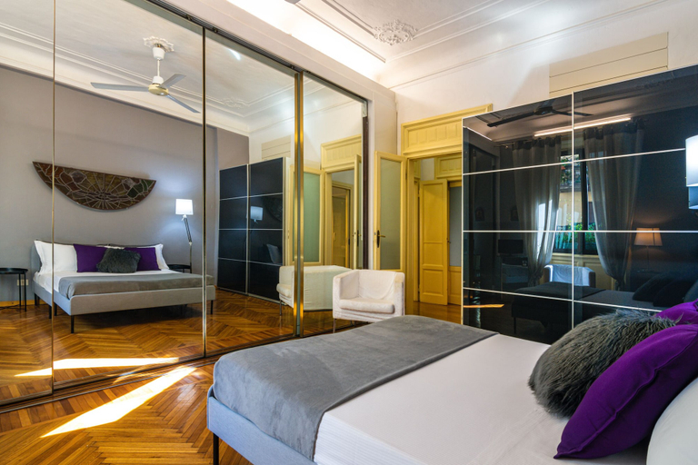 Bedroom 2, Guercino - Apartment Porta Garibaldi, Milano