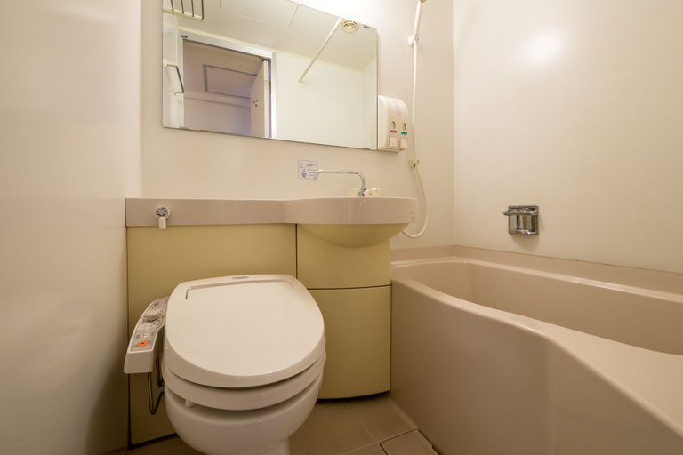 Bathroom 4, Pacific Hotel Shiroishi, Shiroishi