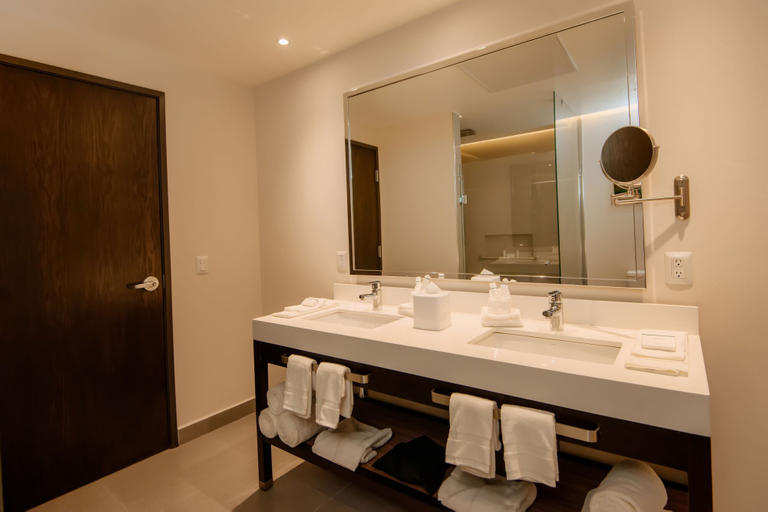 Bathroom 4, Hilton Garden Inn Puebla Angelópolis, Mexico, Ocoyucan
