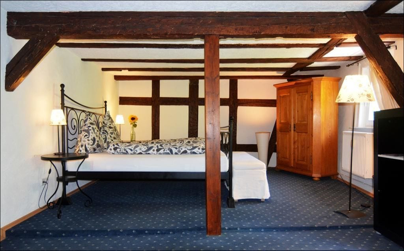 Bedroom 4, Hotel Herberge zur Traube, Heilbronn