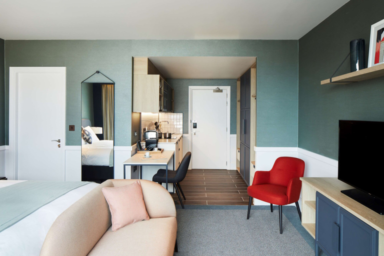 Bedroom 2, Hyatt House Manchester - Aparthotel, Manchester