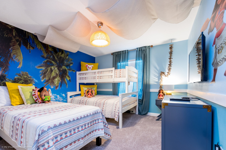 Bedroom 2, 4bed 3Ba Champions Gate Pool Home, Osceola