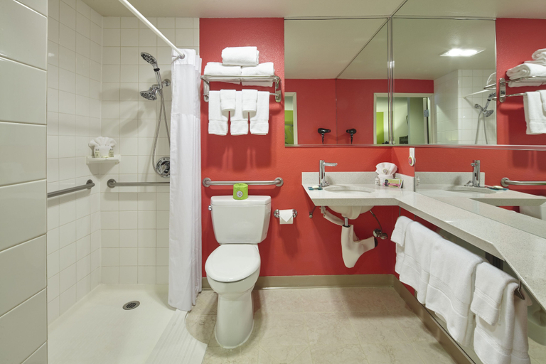 Bathroom 5, Inn at Northrup Station, Multnomah