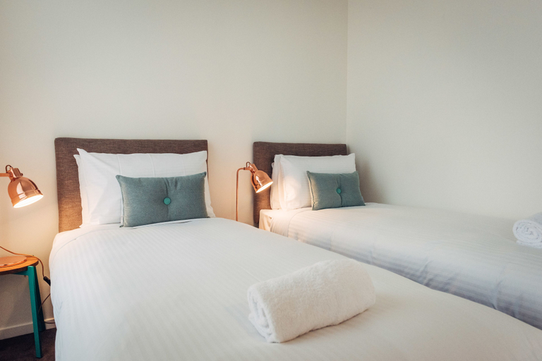Bedroom 2, Comfort Apartments Box Hill, Melbourne