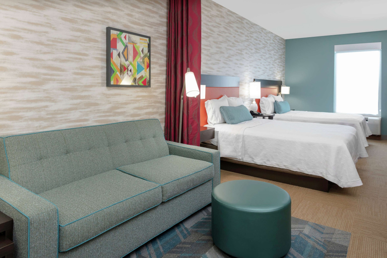 Bedroom 3, Home2 Suites by Hilton Fayetteville Fort Bragg, Cumberland