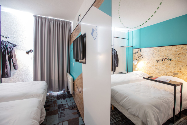 Bedroom 4, The Originals Access, Hôtel Clermont-Ferrand Nord, Puy-de-Dôme