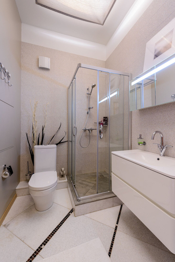 Bathroom 4, AQUARELLE apartment on Stremyannaya, Sankt-Peterburg gorsovet