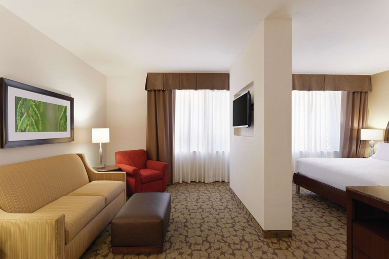 Bedroom 3, Hilton Garden Inn Rochester Downtown, NY, Monroe