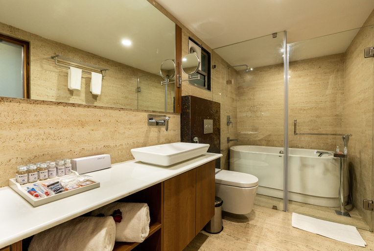 Bathroom 4, Hotel Delice, Bhilwara