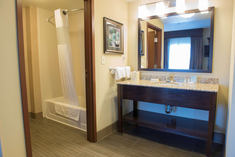 Bathroom 4, Hampton Inn & Suites Bismarck Northwest, Burleigh