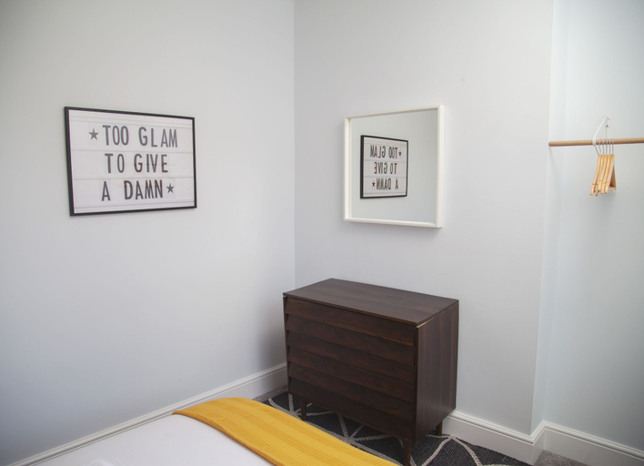 Bedroom 3, The Old Post Office - Bright & Modern 4bdr Townhouse With Private Garden, Oxfordshire