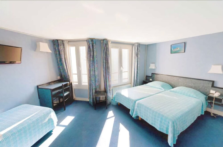 Bedroom 3, Hôtel Royal Bergère, Paris