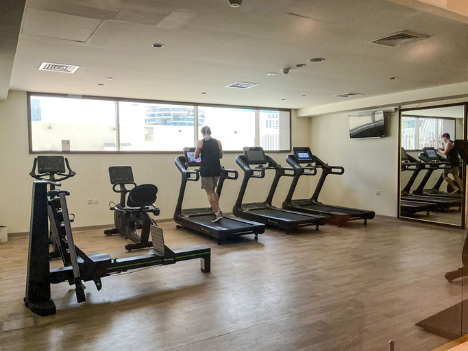 Gym, WelHome - Modern studio for an exquisite getaway, Dubai
