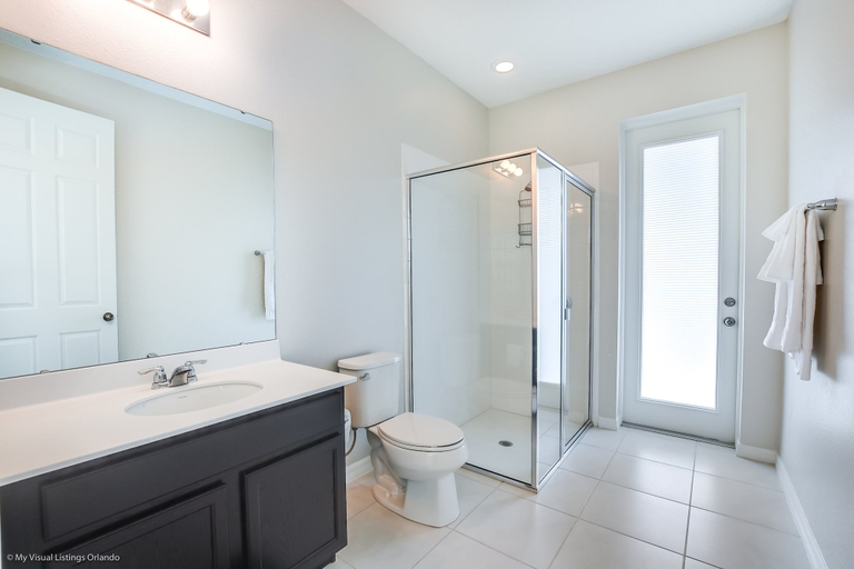 Bathroom 3, Luxury 6 Bed Villa With Saltwater Pool & Spa, Osceola