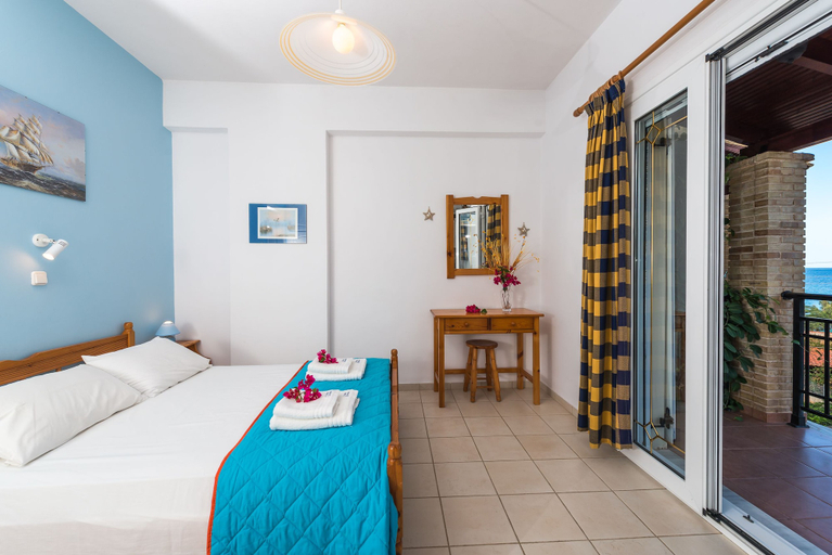 Bedroom 2, Calypso Studios, Ionian Islands