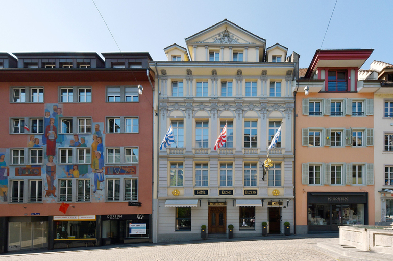 Exterior & Views 2, Altstadt Hotel Krone Luzern, Luzern