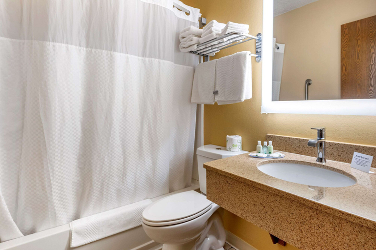 Bathroom 4, Quality Inn, York