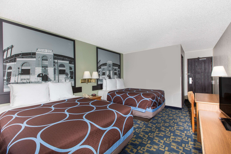 Bedroom 3, Super 8 by Wyndham Aberdeen MD, Harford