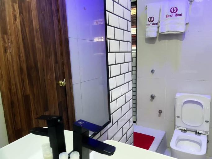 Bathroom 3, Proof Lounge Hotel, Eti-Osa