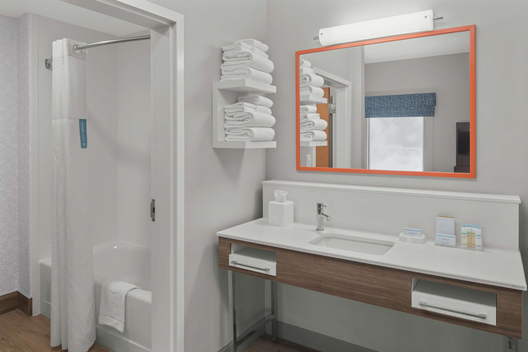 Bathroom 4, Hampton Inn & Suites Macon I-75 North, Bibb