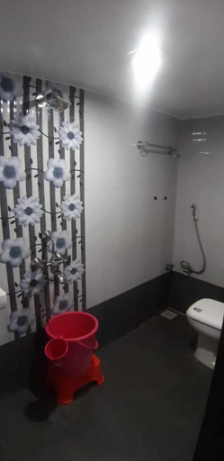 Bathroom 3, Rajhuns Deluxe Lodging, Kolhapur