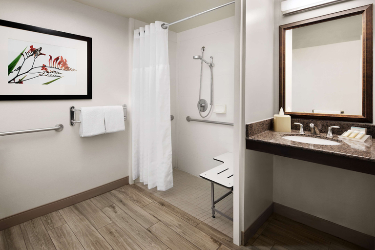 Bathroom 4, Hilton Garden Inn Denver South Park Meadows Area, Douglas