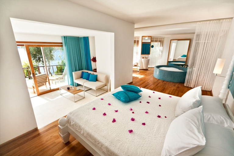 Bedroom 3, Hotel Villa Mahal - Adults Only, Kaş