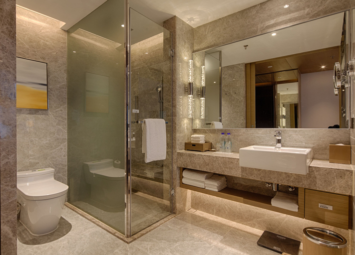 Bathroom 3, Courtyard by Marriott Xinchang, Shaoxing