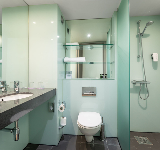 Bathroom 4, Ramada Encore by Wyndham Kyiv, Holosiïvs'kyi