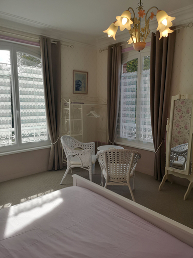 Bedroom 2, Maison d'Hôtes La Nouvelle Criqueboise, Seine-Maritime