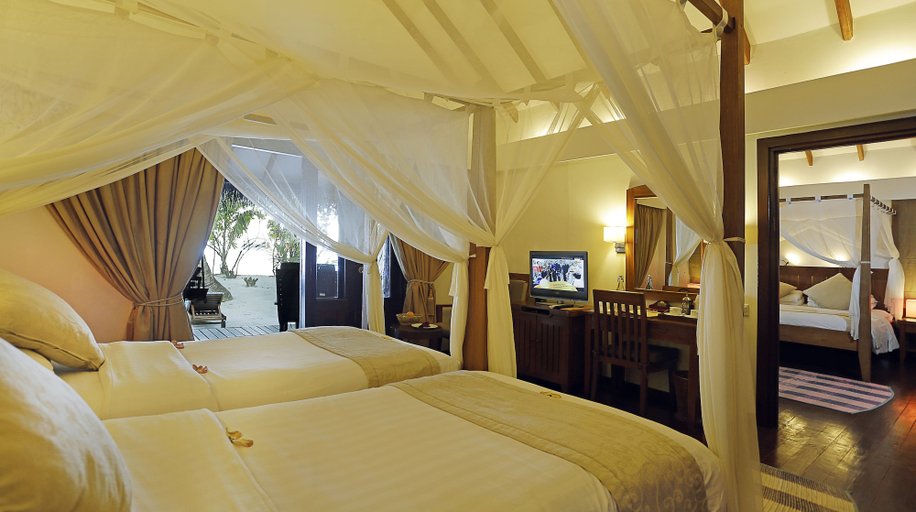 Bedroom 3, Medhufushi Island Resort, Mulaku Atoll